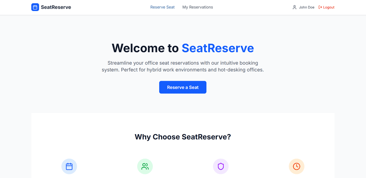 Seat Reservation System